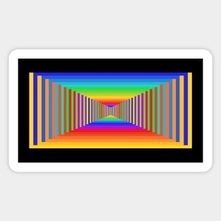 Spectral Fractal Pattern 2.1 Sticker